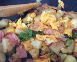 A picture of step 9 of Hearty Breakfast Scramble.