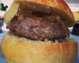 A picture of step 7 of Miso Burger with Soy Sauce and Ginger.