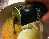A picture of step 4 of Beer Battered Fish and Chips.