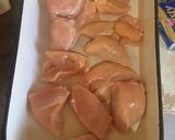 Csirkemelles gombás sajtos tejfölös sült recept fázis 1 fotója
