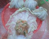 Foto langkah ke 3 dari resep Ayam Giling Gulung Sawi.
