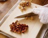 A picture of step 2 of Crunchy Chocolate Dipped Biscotti.