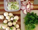 A picture of step 1 of Salad Turnip and Radish Salad.