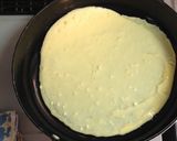 A picture of step 5 of Pfannekuchen (German Pancakes) with Homemade Apple Sauce.