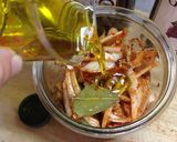 A picture of step 7 of Nakládaný Hermelín - Spicy Marinated Camembert.