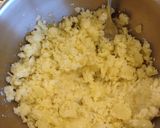 A picture of step 2 of Zwetschgenknödel (Plum-stuffed Potato Dumplings).
