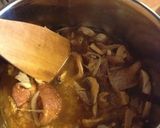 A picture of step 6 of Kapustnica (Slovakian Sauerkraut & Sausage Soup).