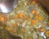A picture of step 6 of Simple Chicken Vegetable Soup.