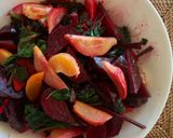 A picture of step 12 of Beet Salad with Orange Vinaigrette.