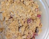 A picture of step 6 of Raspberry Crisp.