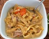 A picture of step 15 of Homemade Chicken and Egg Noodles.