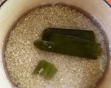 A picture of step 4 of Brown Rice with Green Peas.