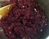 A picture of step 3 of Red Beet Jam.