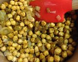 A picture of step 4 of Chickpea Curry with Butternut Squash and Potatoes .