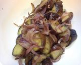 A picture of step 4 of Chunky Eggplant and Black Olive Tapenade .