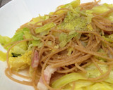 A picture of step 6 of Spring Cabbage and Bacon Pasta.