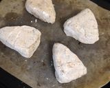 A picture of step 7 of Dill and Cheese Scones (eggless).