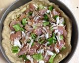 A picture of step 11 of Chicago-style Deep Dish Pizza .