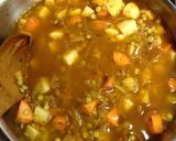 A picture of step 5 of Vegetarian Lentil Curry.