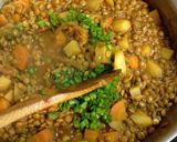 A picture of step 7 of Vegetarian Lentil Curry.