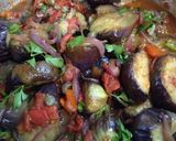 A picture of step 7 of Chunky Eggplant and Black Olive Tapenade .
