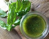 A picture of step 3 of Pistou Basil Sauce.
