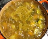 A picture of step 5 of Chickpea Curry with Butternut Squash and Potatoes .