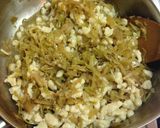 A picture of step 6 of Sauerkraut Spätzle.