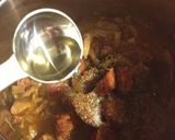 A picture of step 9 of Kapustnica (Slovakian Sauerkraut & Sausage Soup).