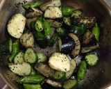 A picture of step 3 of Eggplant and Summer Veggie Sweet and Sour Stir-fry.