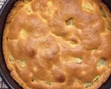 A picture of step 9 of German Rhubarb Cake (Rhabarberkuchen).