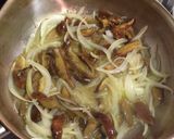 A picture of step 3 of Creamy Wild Mushroom Spätzle.
