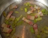 A picture of step 3 of Spring Cabbage and Bacon Pasta.