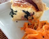 A picture of step 15 of Quiche Lorraine with Spinach and Bacon (small version).