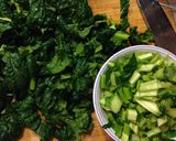 A picture of step 2 of Ground Bison and Asian Greens Stir-fry.
