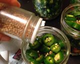 A picture of step 3 of Super Spicy Pickled Jalapeños.