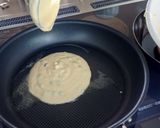 A picture of step 6 of Blueberry Yoghurt Pancakes.