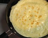 A picture of step 7 of Pfannekuchen (German Pancakes) with Homemade Apple Sauce.