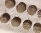 A picture of step 4 of 100% Whole Grain Rye Sourdough Brötchen (German Rye Rolls).