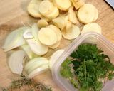 A picture of step 1 of Chunky Cod and Potato Soup.