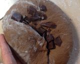 A picture of step 4 of Chocolate Chunk Sourdough Bread .