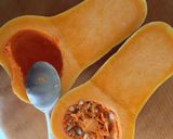 A picture of step 2 of Stuffed Roasted Butternut Squash with Brown Rice.