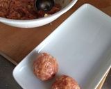 A picture of step 6 of Japanese Chicken Tsukune and Wakame Stew.