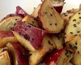 A picture of step 7 of Daigaku Imo: Caramelized Japanese Sweet Potatoes.
