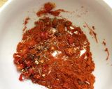A picture of step 1 of Nakládaný Hermelín - Spicy Marinated Camembert.