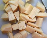 A picture of step 2 of Bamboo Shoot Rice.