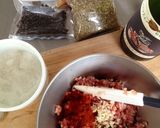 A picture of step 3 of Simple Fennel Sausage.