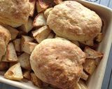 A picture of step 8 of Fruit Cobbler with Cream Biscuits.