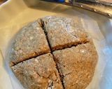 A picture of step 5 of Mini Rye Flour Soda Bread with Molasses.