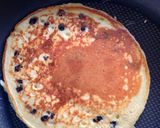 A picture of step 8 of Blueberry Yoghurt Pancakes.